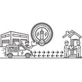 Servicio express recogida + entrega a domicilio